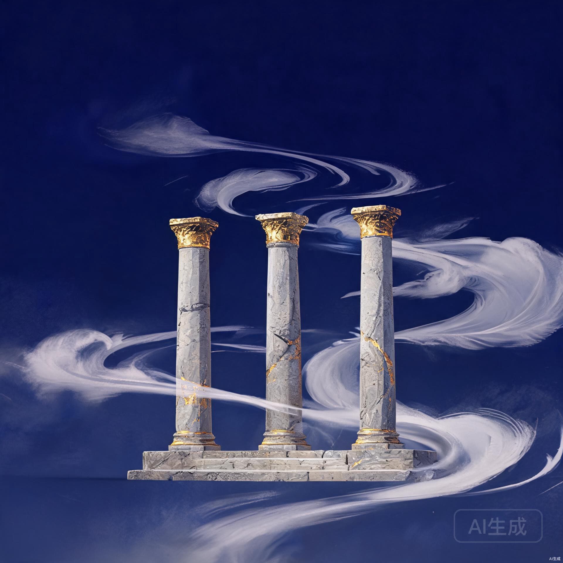 Symbolic illustration of moral realism, objective moral truths as enduring structures