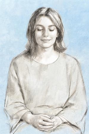 Interpretive archival illustration representing Sharon Salzberg